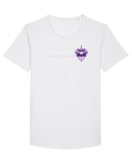 FLORAL GEOMETRIC 7b Tricou mânecă scurtă guler larg Bărbat Skater