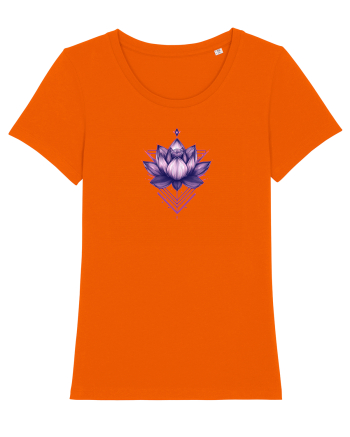 FLORAL GEOMETRIC 7 Bright Orange