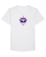 FLORAL GEOMETRIC 7 Tricou mânecă scurtă guler larg Bărbat Skater