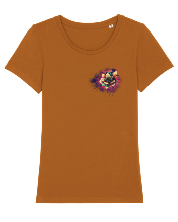 FLORAL GEOMETRIC 8b Roasted Orange