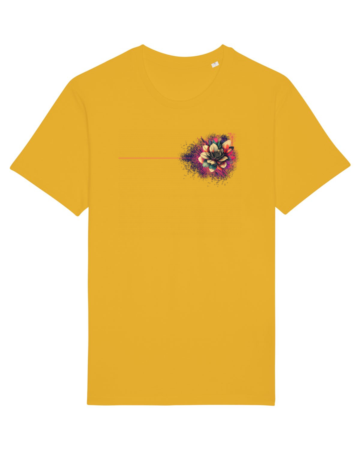 Tricou mânecă scurtă Unisex Rocker Spectra Yellow