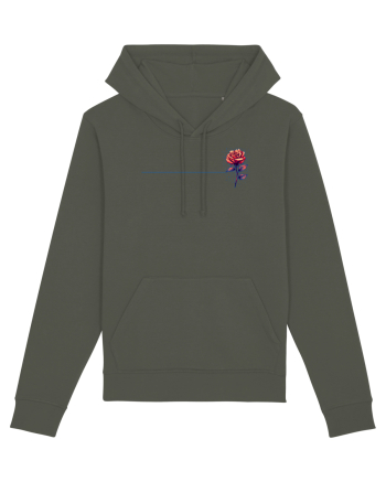 FLORAL GEOMETRIC TRANDAFIR / ROSE b Khaki