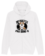 I only work pro bone-o Hanorac cu fermoar Unisex Connector