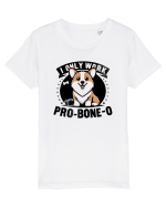 I only work pro bone-o Tricou mânecă scurtă  Copii Mini Creator