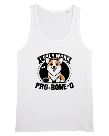 I only work pro bone-o White