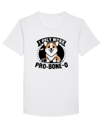 I only work pro bone-o White