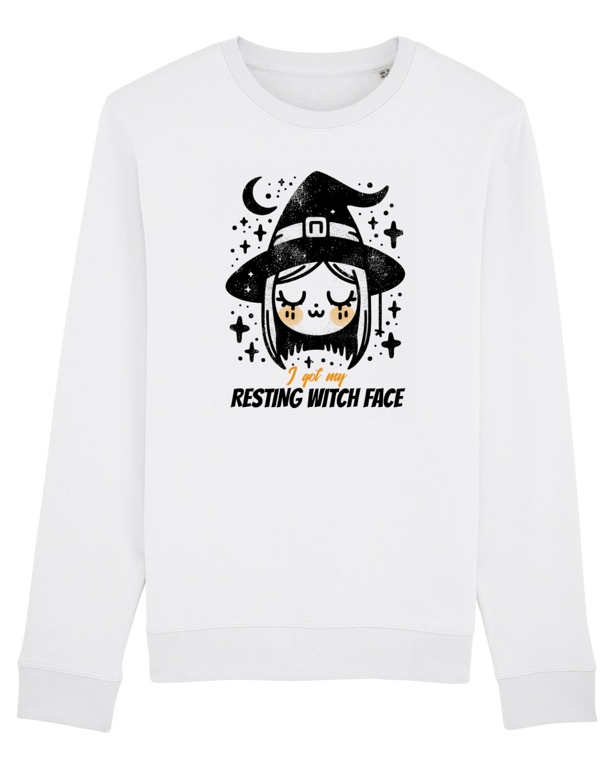 Bluză mânecă lungă Unisex Rise White