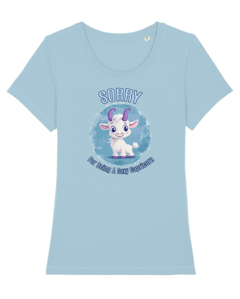 SORRY FOR BEING A SEXY CAPRICORN Sky Blue