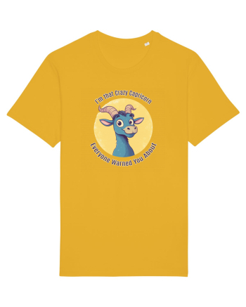 I`M THAT CRAZY CAPRICORN YOU WERE WARNED ABOUT  Spectra Yellow