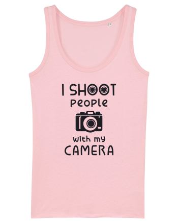 I Shoot People  Cotton Pink