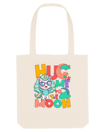 Unicorn simpatic Hug me to the moon Natural