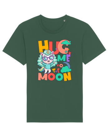 Unicorn simpatic Hug me to the moon Bottle Green