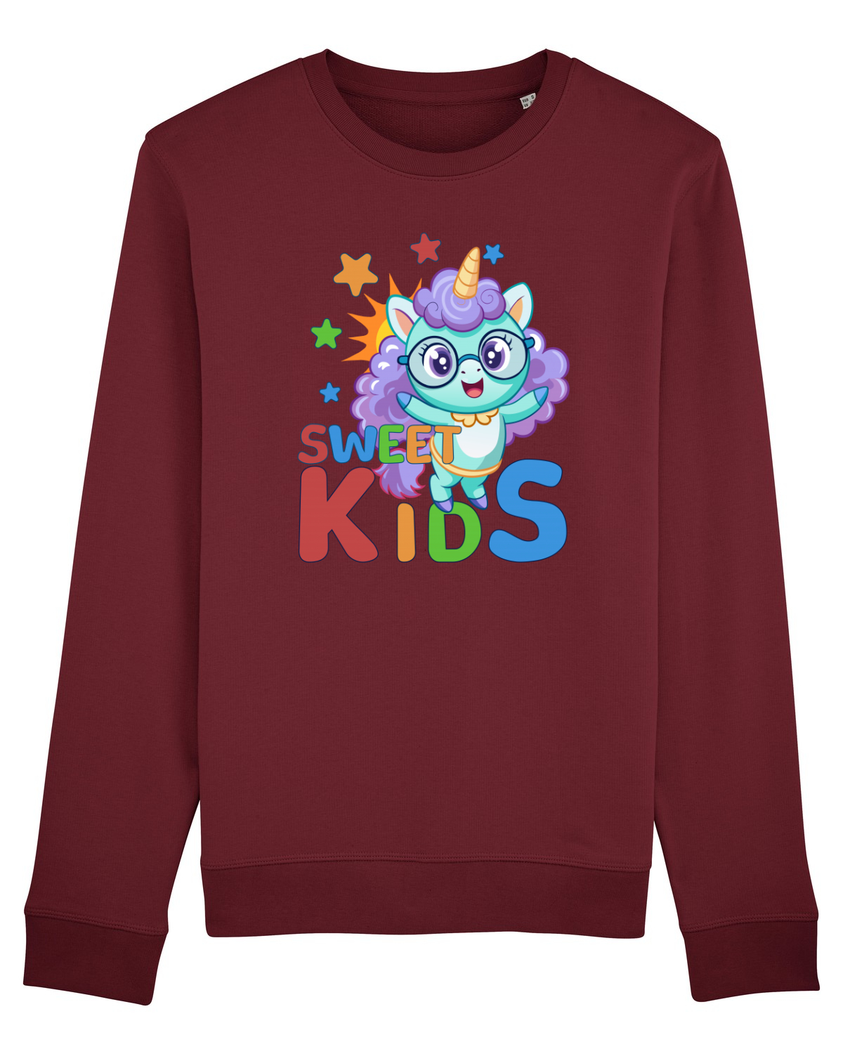 Bluză mânecă lungă Unisex Rise Burgundy