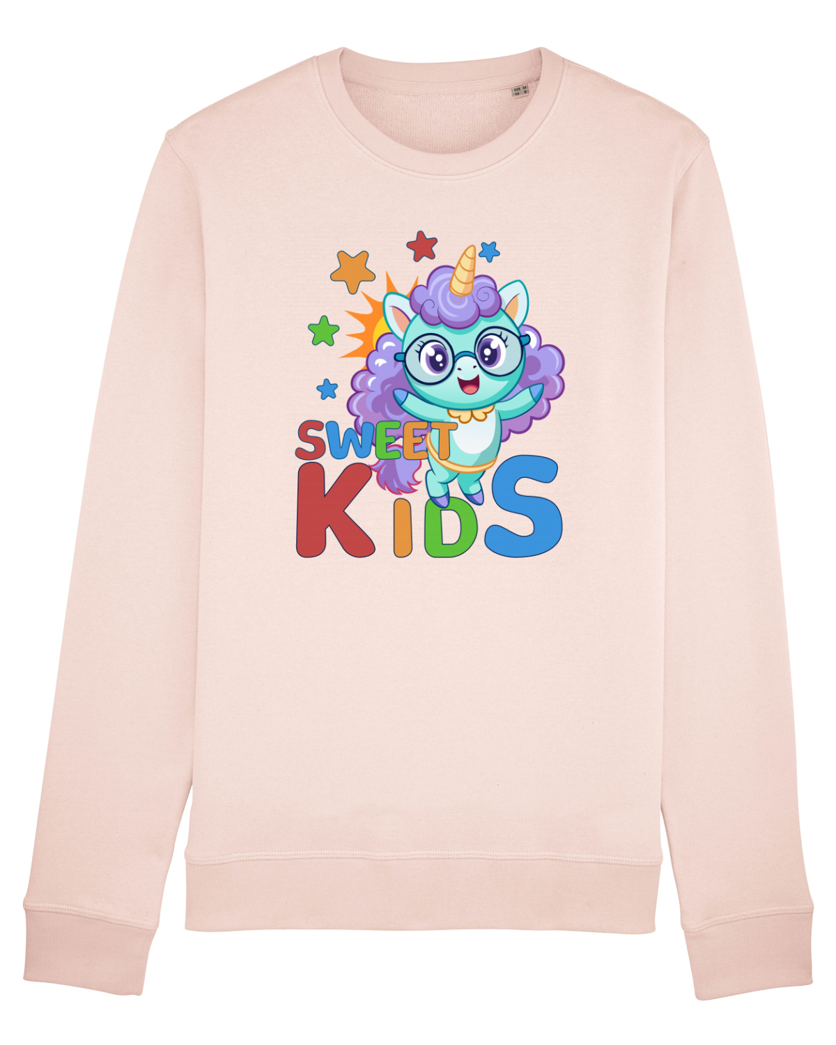 Bluză mânecă lungă Unisex Rise Candy Pink