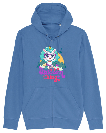 Unicorn de drumetie, de aventura Bright Blue