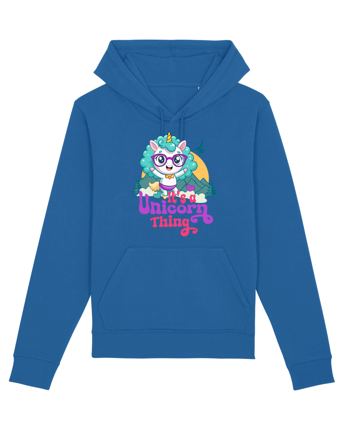 Hanorac Unisex Drummer Royal Blue