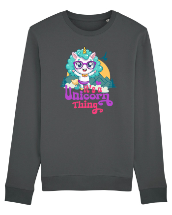 Unicorn de drumetie, de aventura Anthracite