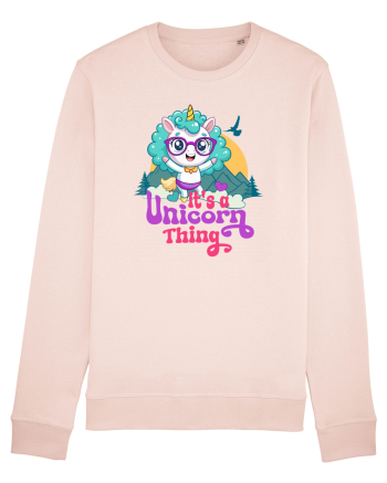 Unicorn de drumetie, de aventura Candy Pink