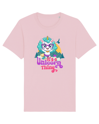Unicorn de drumetie, de aventura Cotton Pink