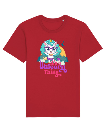 Unicorn de drumetie, de aventura Red