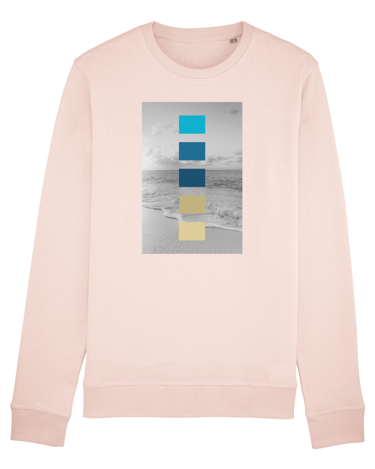 Bluză mânecă lungă Unisex Rise Candy Pink