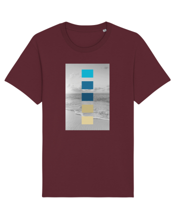 Me and the Sea Burgundy
