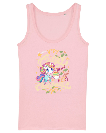 Unicorn de Craciun Cotton Pink