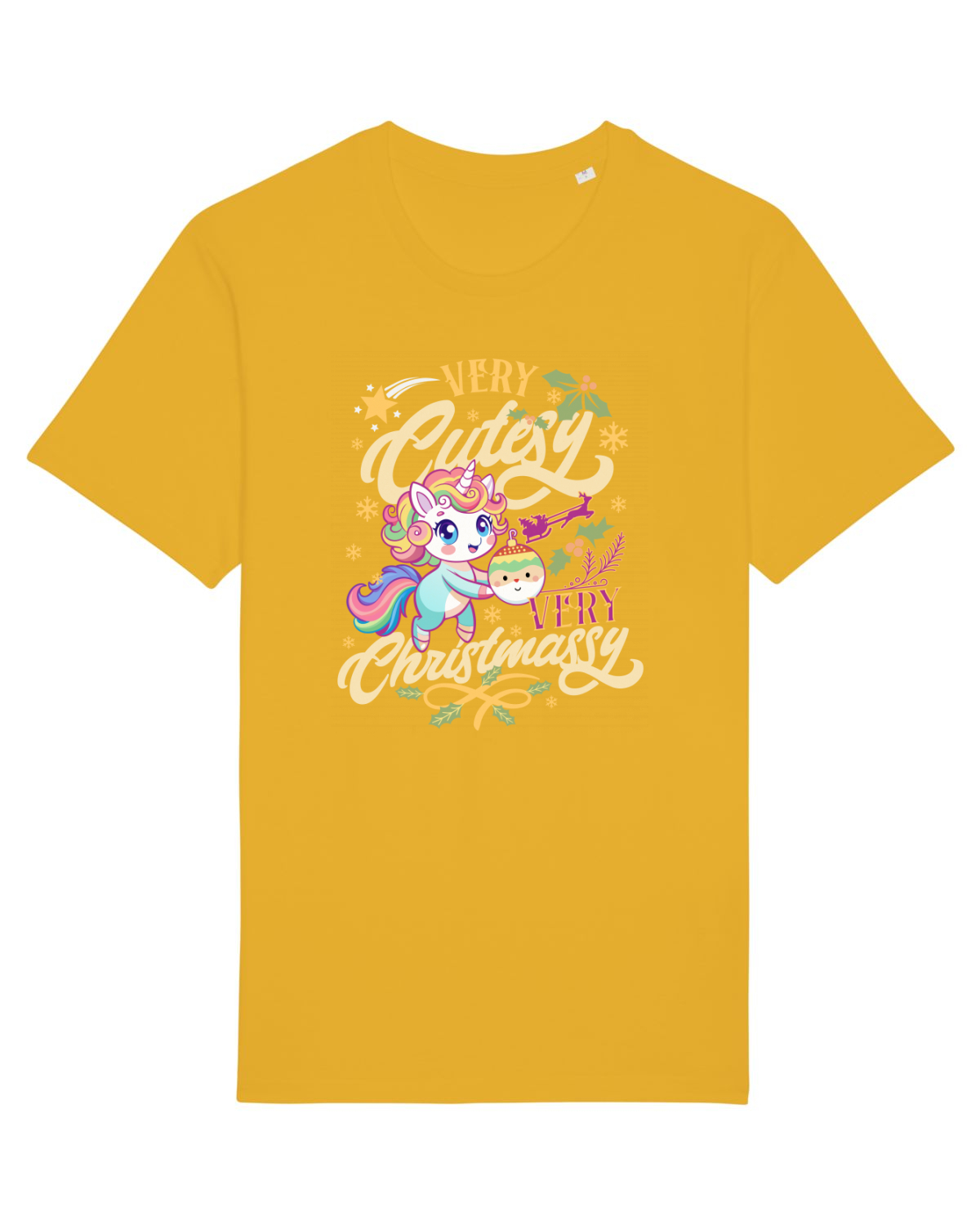 Tricou mânecă scurtă Unisex Rocker Spectra Yellow