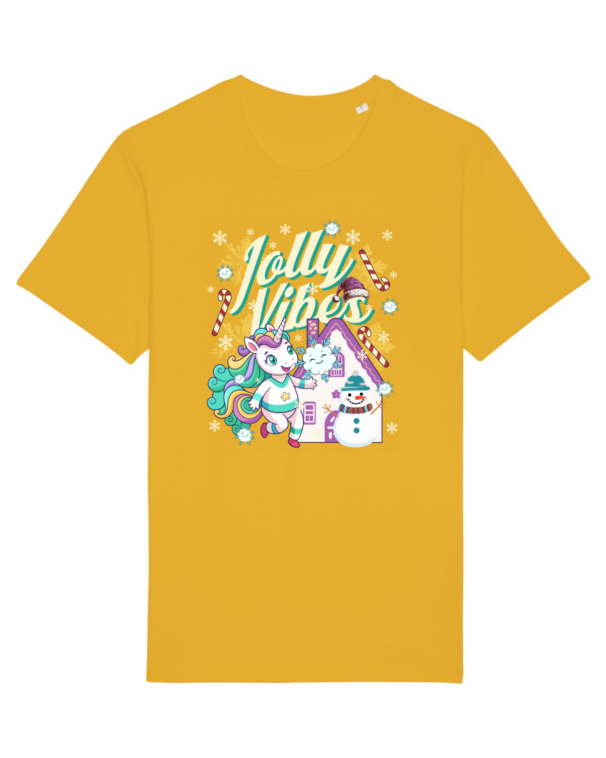 Tricou mânecă scurtă Unisex Rocker Spectra Yellow
