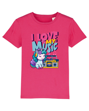 Unicorn retro Imi Place Muzica Raspberry