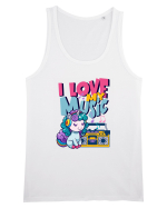Unicorn retro Imi Place Muzica Maiou Bărbat Runs