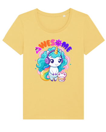 Unicorn cu par cret si prietenul soricel Jojoba