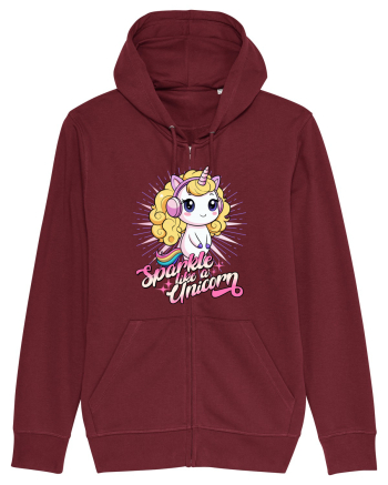Unicorn - Straluceste ca un unicorn Burgundy
