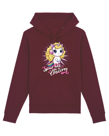 Unicorn - Straluceste ca un unicorn Burgundy