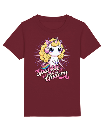 Unicorn - Straluceste ca un unicorn Burgundy