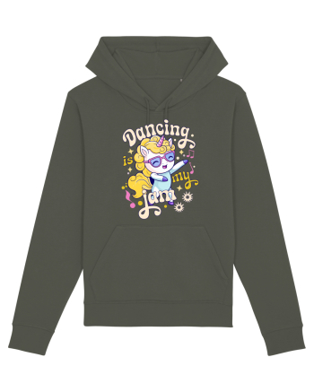 Unicorn danseaza - Dancing is my jam Khaki
