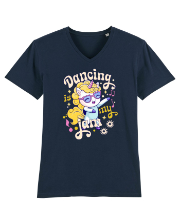 Unicorn danseaza - Dancing is my jam French Navy