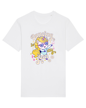 Unicorn danseaza - Dancing is my jam White