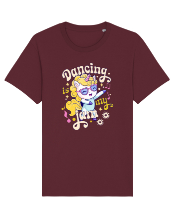Unicorn danseaza - Dancing is my jam Burgundy