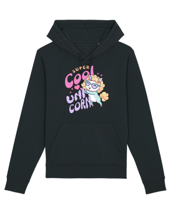Unicorn Super Cool Pastel Colors Black