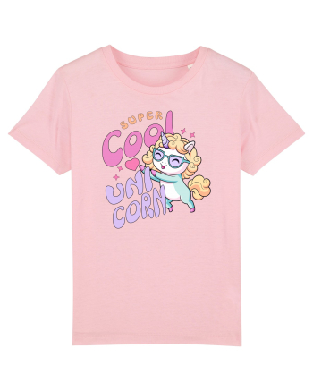 Unicorn Super Cool Pastel Colors Cotton Pink