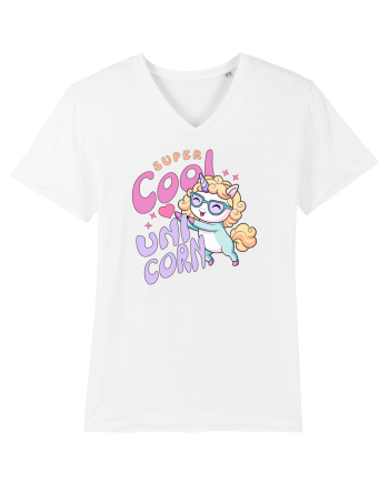 Unicorn Super Cool Pastel Colors White