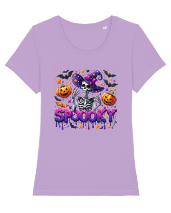 Spooky Skeleton Witch Lavender Dawn