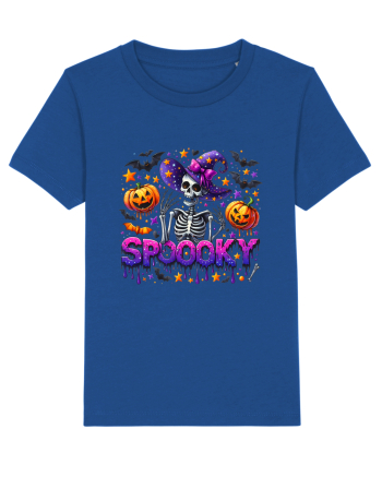 Spooky Skeleton Witch Majorelle Blue