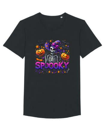 Spooky Skeleton Witch Black