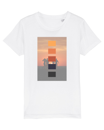 Sunset on the Beach White