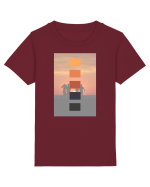 Sunset on the Beach Tricou mânecă scurtă  Copii Mini Creator