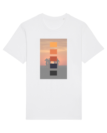 Sunset on the Beach White