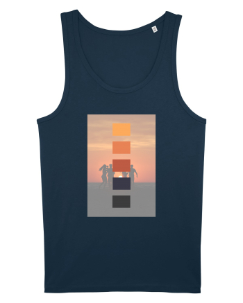 Sunset on the Beach Navy