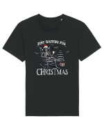 Just Waiting for Christmas wh Tricou mânecă scurtă Unisex Rocker